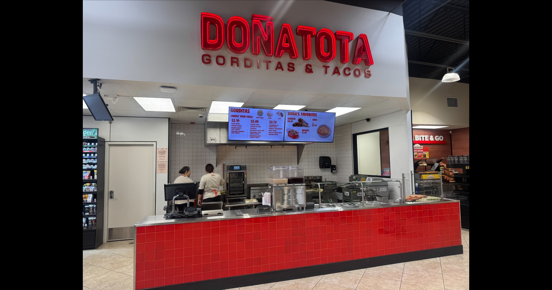 Mexican fast-food restaurant opens in an El Paso, Texas, OXXO