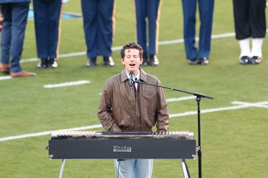 Charlie Puth Says SB Anthem Performance Was Tribute to Whitney Houston