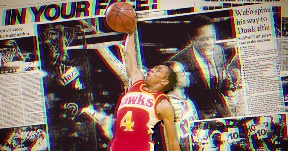 Reliving Spud Webb’s gravity-defying slam dunk contest 40 years after winning in Dallas