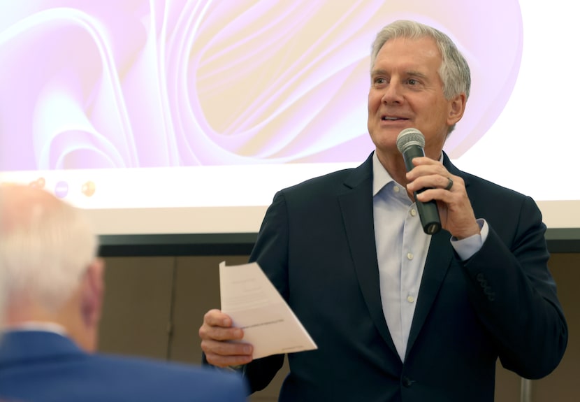 Plano Mayor John Muns assists the launch of a new innovative online tool aimed to power...