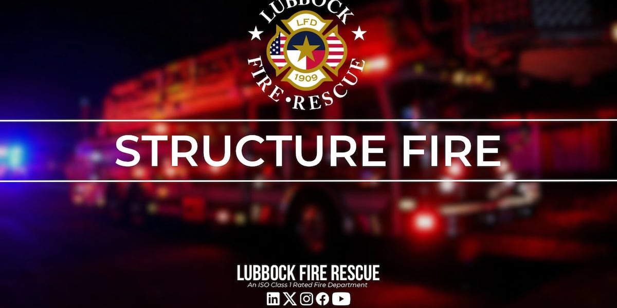 LFR fighting structure fire in 2000 block of Ave. U