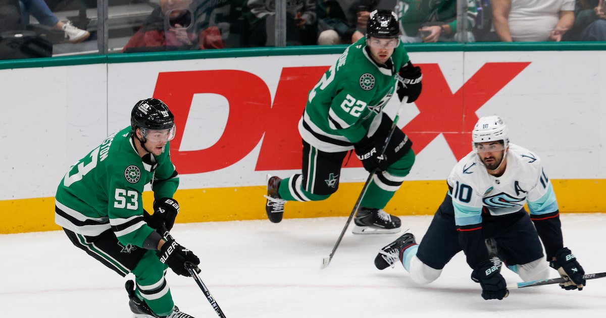 Wyatt Johnston answers the call as Stars down Kraken to keep positive momentum rolling