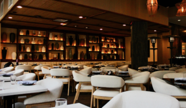 dining room at Pangea