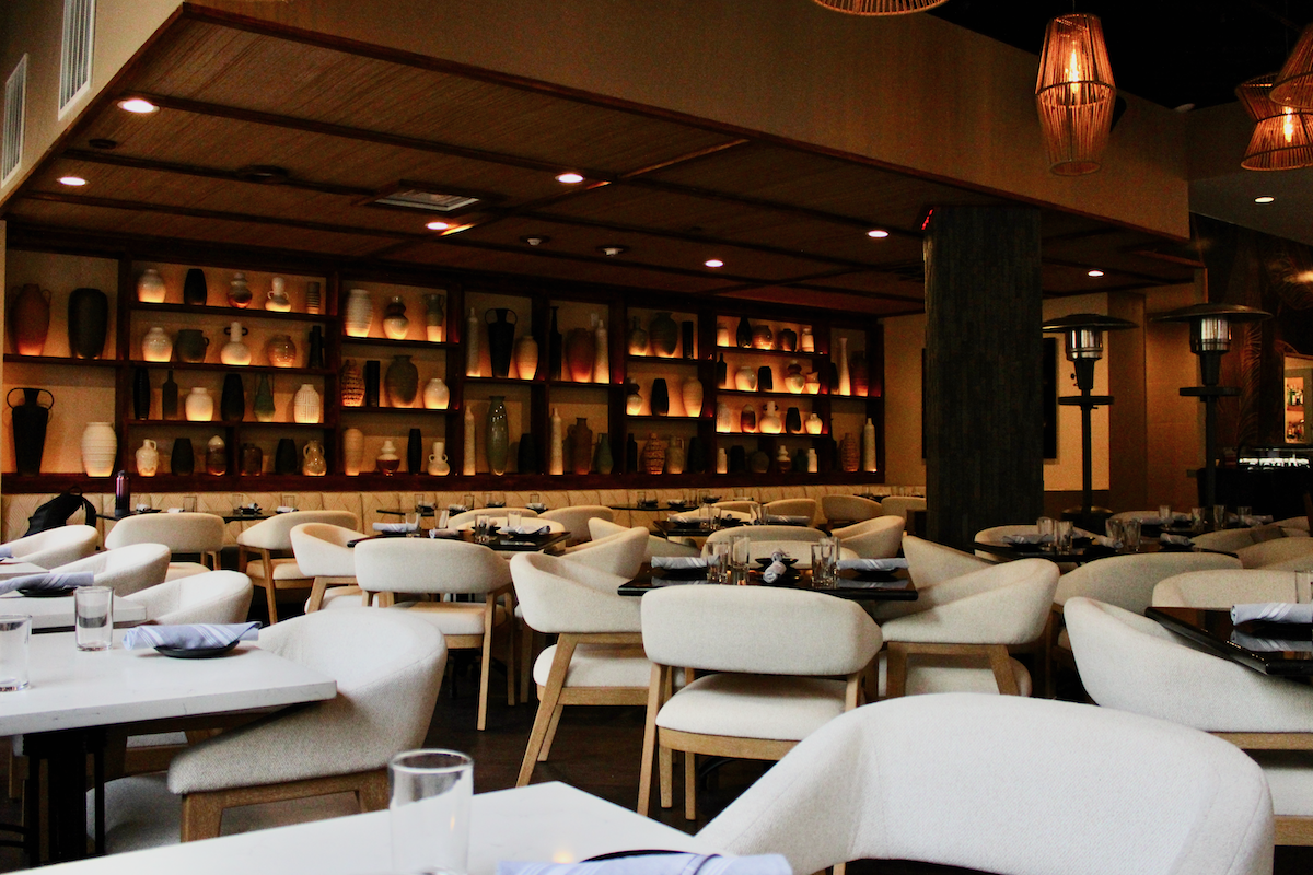 dining room at Pangea