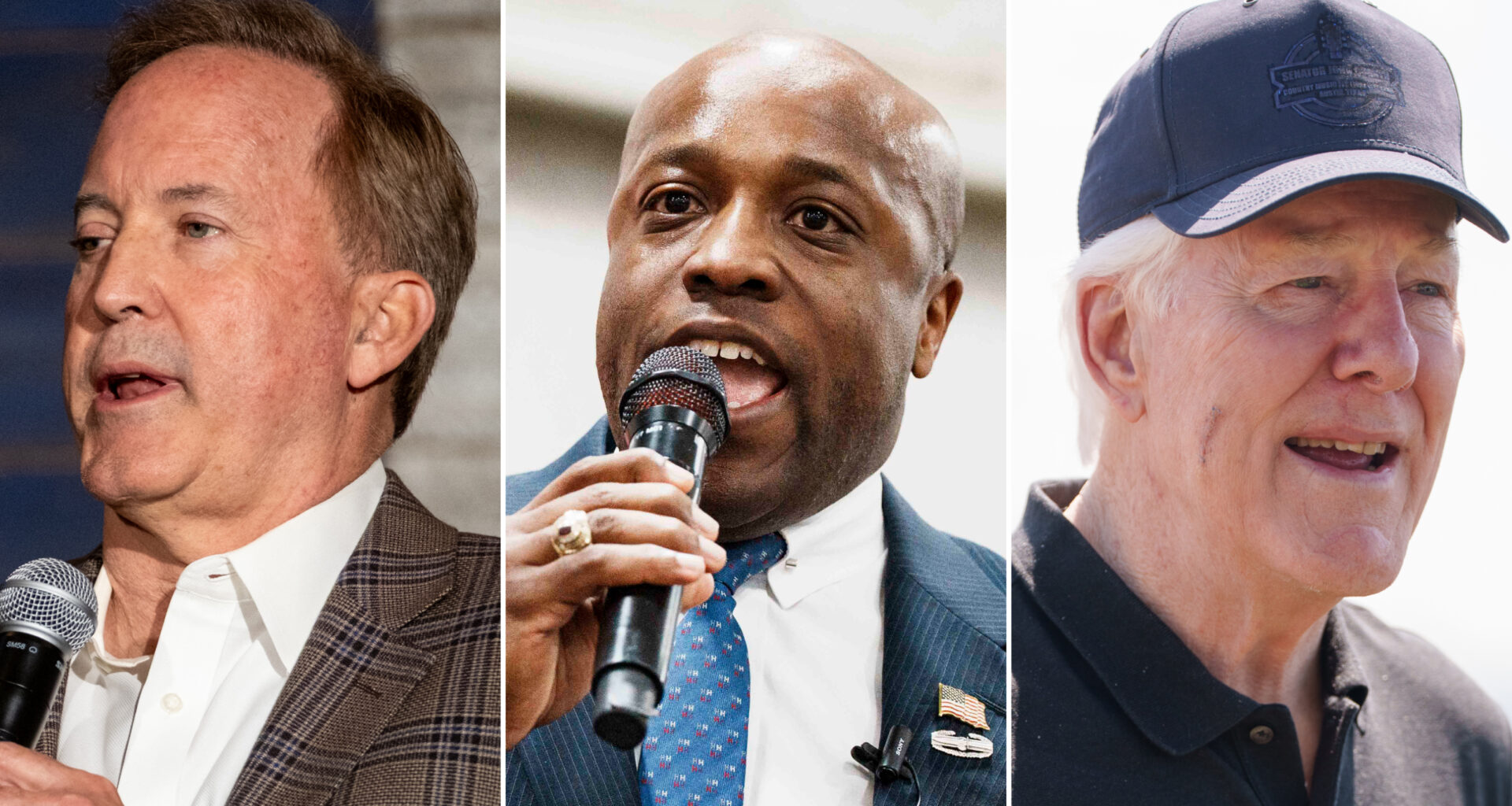 Cornyn, Paxton, Hunt battle for Texas GOP senate nominee