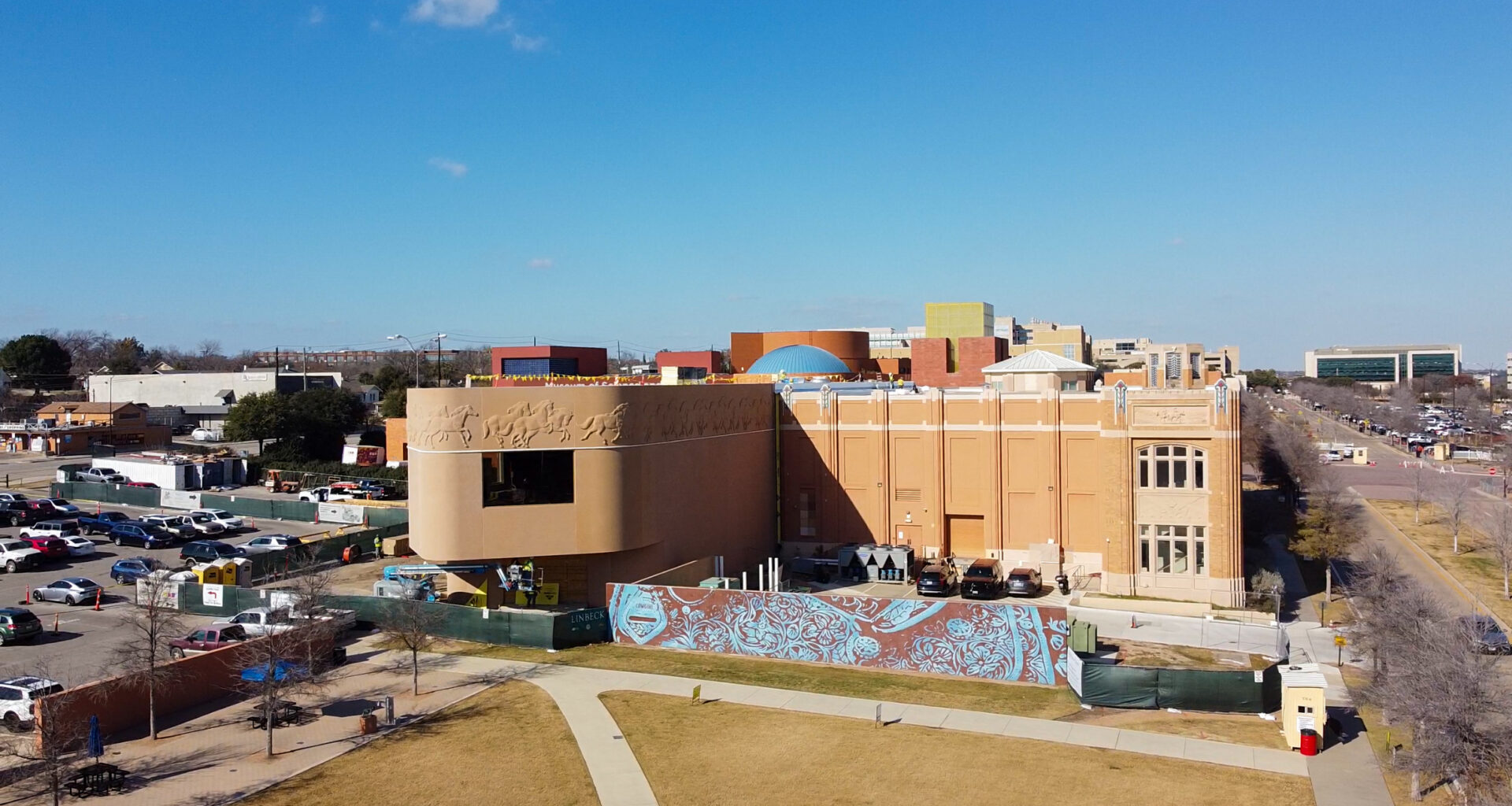 Monumental bas relief at the National Cowgirl Museum brings history, motion and muscle to life