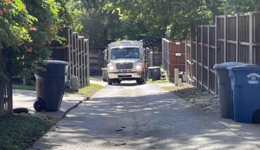 Which residents will keep alley trash pick up, and will they pay more?