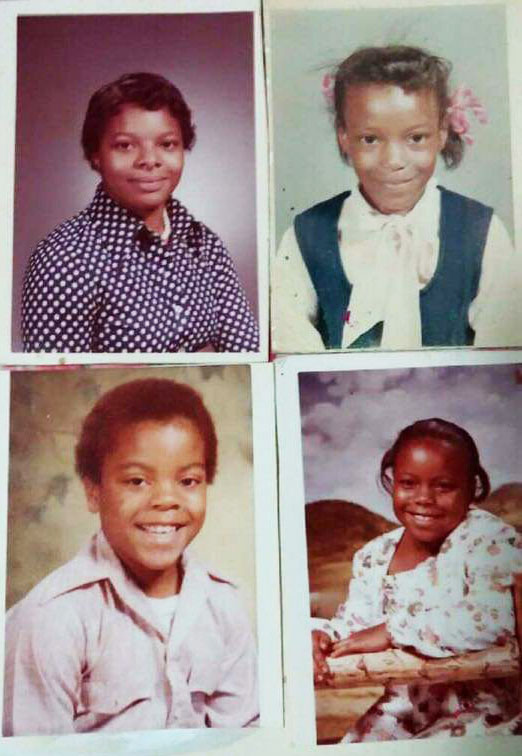 The Evans siblings grew up in the Douglass Community // courtesy Tamara Thomas