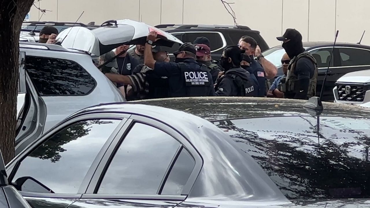 Texas residents protest local police cooperation with ICE