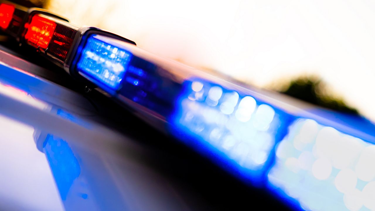 Police vehicle flashing lights. (Getty Images)