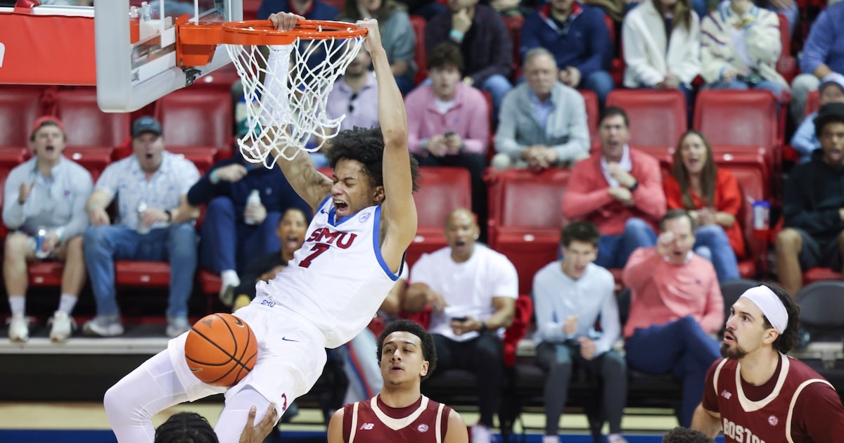 SMU takes care of business vs. Boston College, maintains traction in NCAA Tournament race