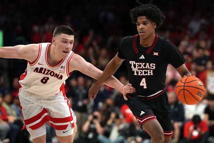 No. 16 Texas Tech rallies to beat No. 1 Arizona 78-75 in OT for Wildcats' second straight loss