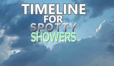 Here’s when spotty showers fall in Houston Saturday