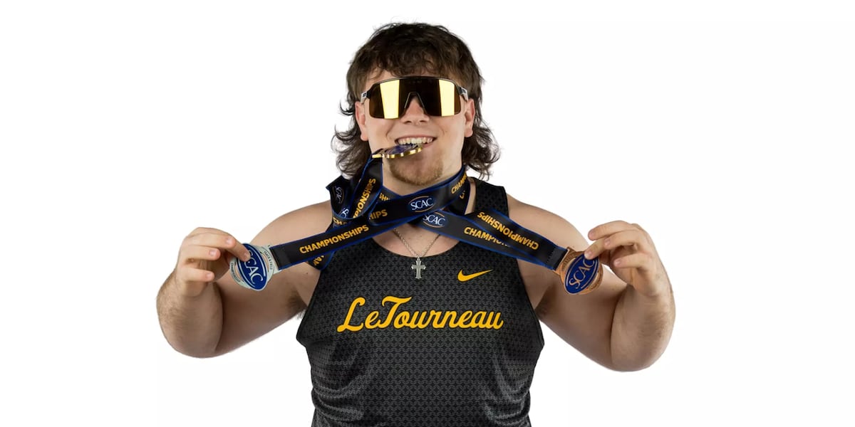 West Rusk’s Calvin Mason breaks program record for LeTourneau in Houston