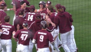 Texas A&M’s Sawyer Farr unlikely hero in second walk-off win over Penn