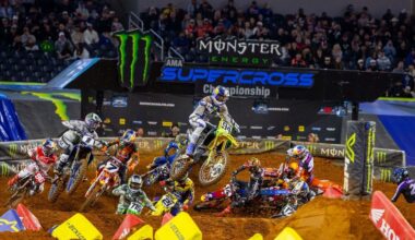 Hunter Lawrence Breaks Through with First Supercross Win at Arlington