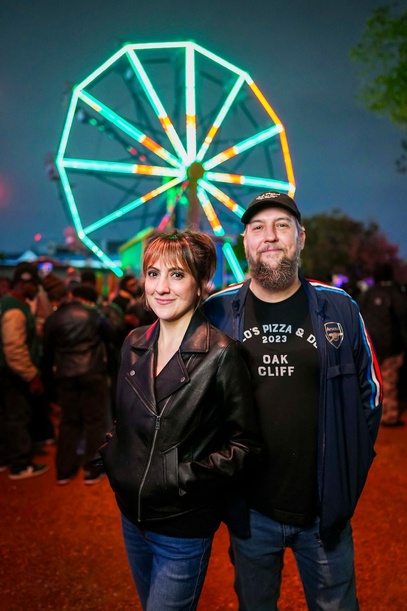 Annette Marin and Matthew Harber co-own AM/FM in Dallas. It's their first restaurant, after...