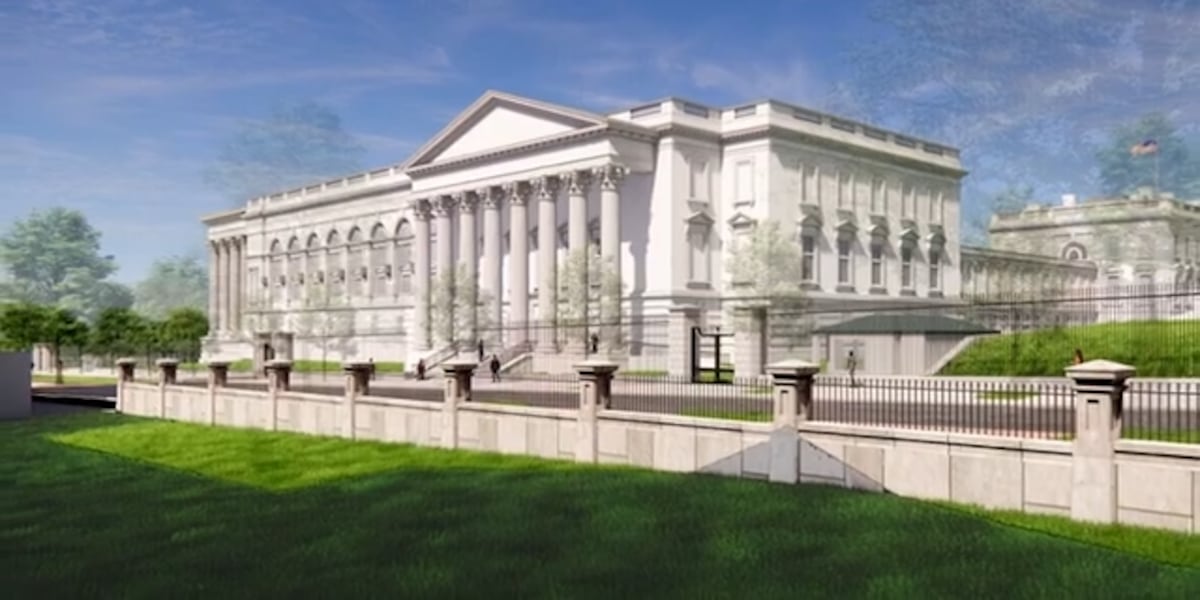 White House ballroom construction ‘ahead of schedule,’ Trump says