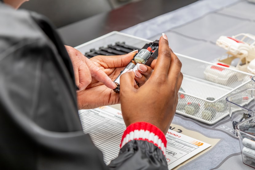 The Leadership Lab at Paul Quinn College included a team-based “Kaizen Challenge,” where...