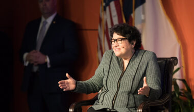Justice Sonia Sotomayor fills Carver Theater during book tour stop