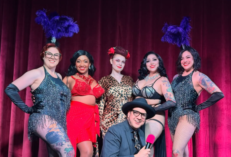 Members of Haus of Erotique pour on the charm during one of their performances.