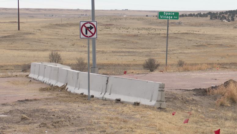Viewer asks why east end of Space Village Avenue in El Paso County remains closed for extended period