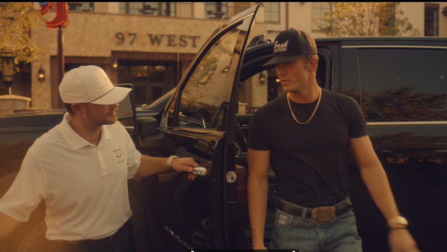 Well before the first downbeat of Parker McCollum’s new music video, Hotel Drover sets the tone. (Courtesy)