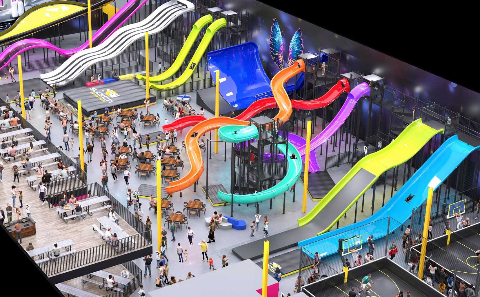 Slick City indoor action park slides into Lake Highlands