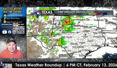 Storms Turn Strong Tonight in Texas – Severe Risk Expands Saturday