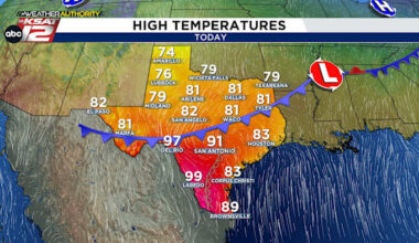 Record-challenging heat in SA, close to 100° for some 😲