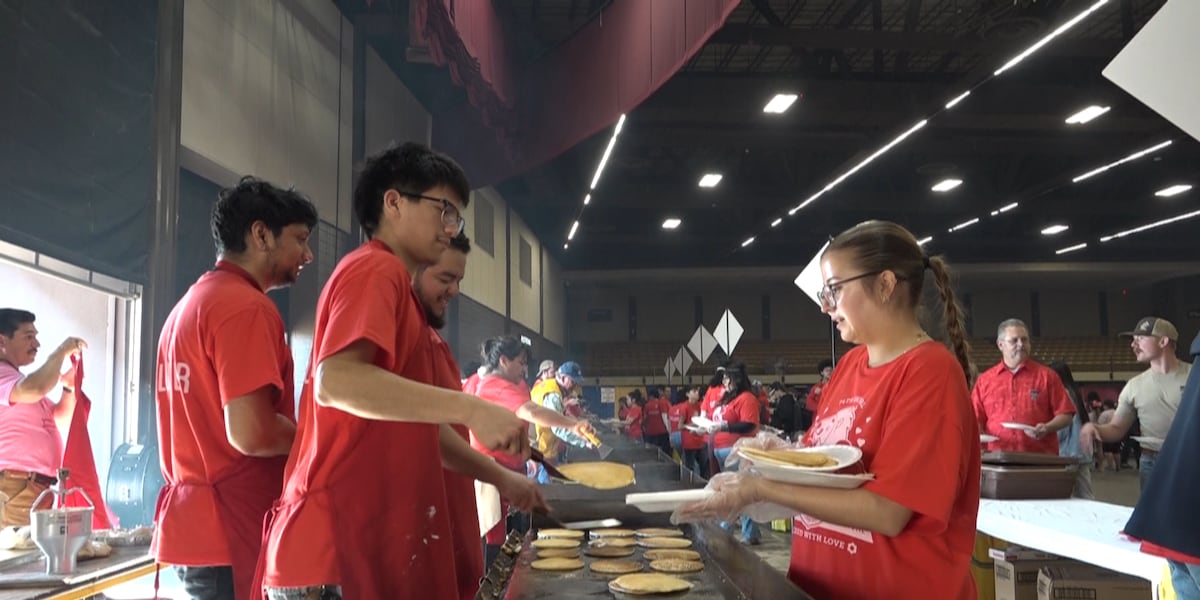 Lubbock Lions Club serves up 74th annual pancake festival