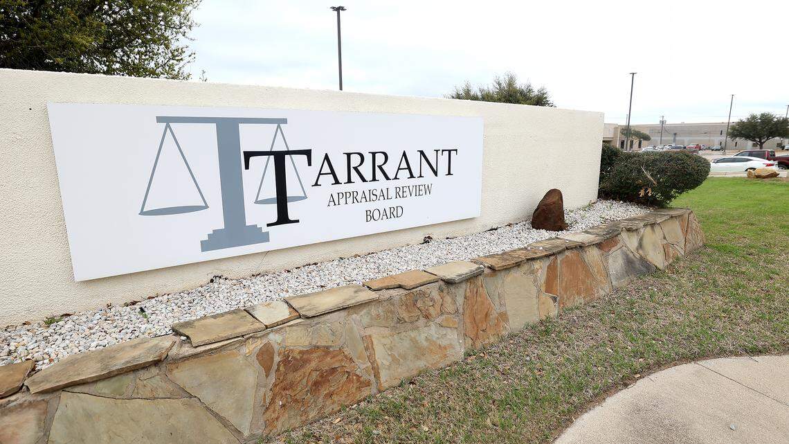 The Tarrant Appraisal District building on Thursday, March 16, 2023.