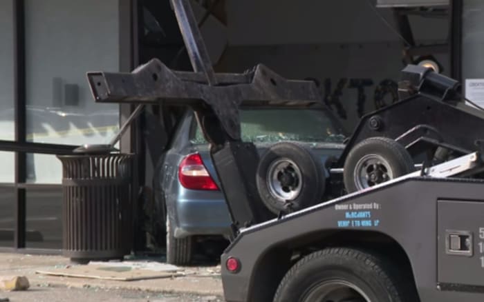 Houston escape room employees describe moment car plowed through entrance, lobby area