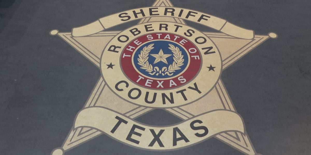 Robertson County Sheriff’s Office investigating homicide, two suspects taken into custody