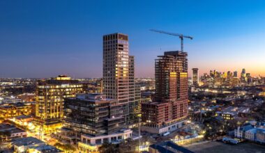 Construction on glitzy Knox Street development tops out. Here’s the project timeline