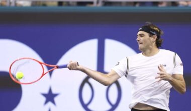 U.S. tennis star Taylor Fritz