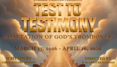 Jubilee Theatre to Present Adapted Musical, ‘Test to Testimony’