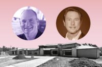 Bart Plaskoff and Ken Willey with 4527 North Lindhurst Avenue in Dallas