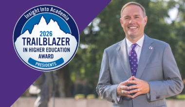 President Dr. James Hurley Earns 2026 Trailblazer in Higher Education Award