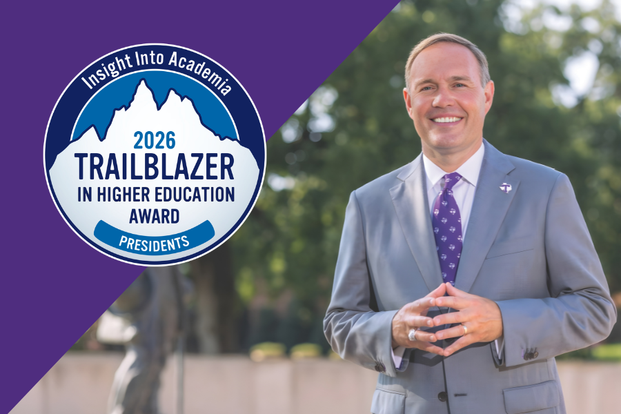 President Dr. James Hurley Earns 2026 Trailblazer in Higher Education Award