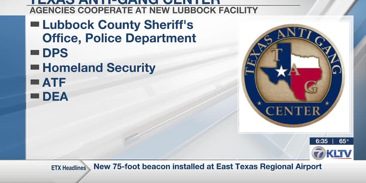 Texas anti-gang center opens in Lubbock to boost statewide law enforcement cooperation