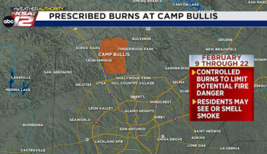 Seeing or smelling smoke in San Antonio? Prescribed burns are underway at Camp Bullis