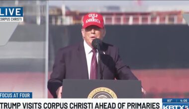 Political science expert weighs in on Trump’s visit to Corpus Christi ahead of Texas primary