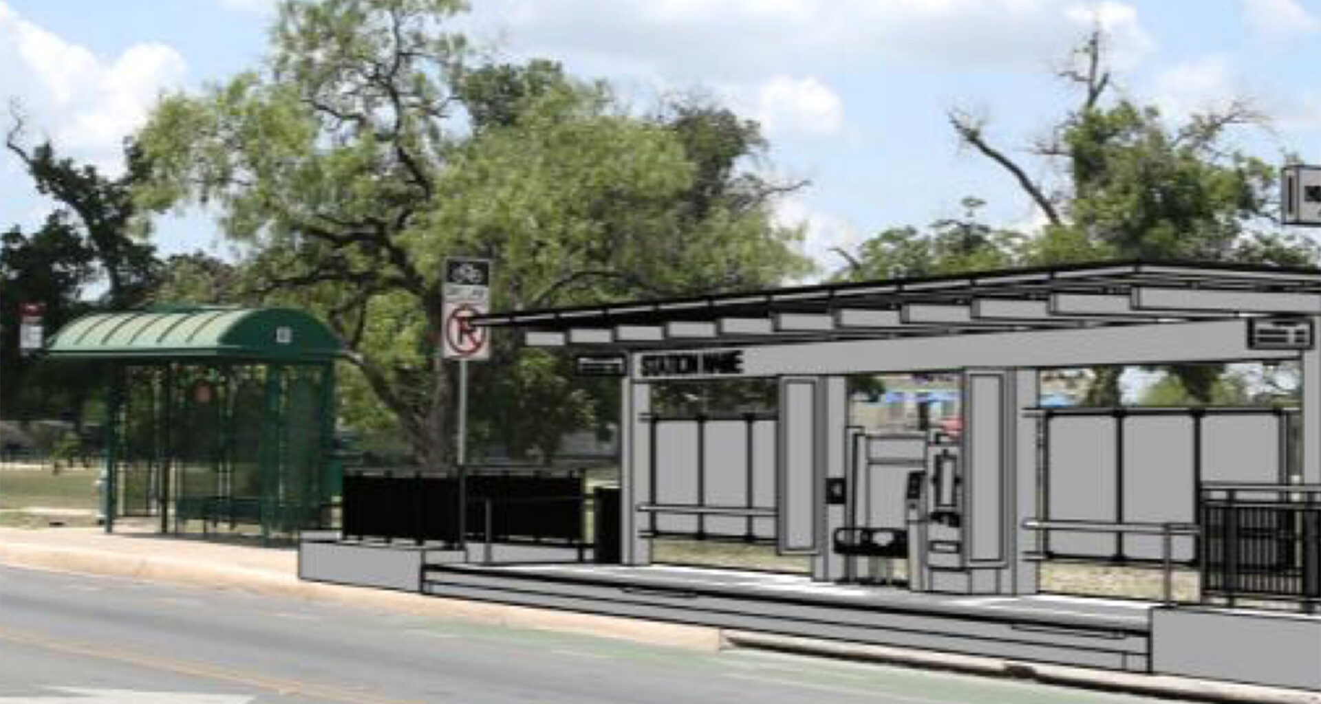VIA's Green Line bus stops approved by city after design changes