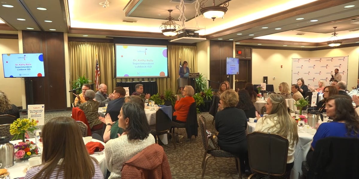 Lubbock ISD & Lubbock Chamber of Commerce Honor District Partners of the Year