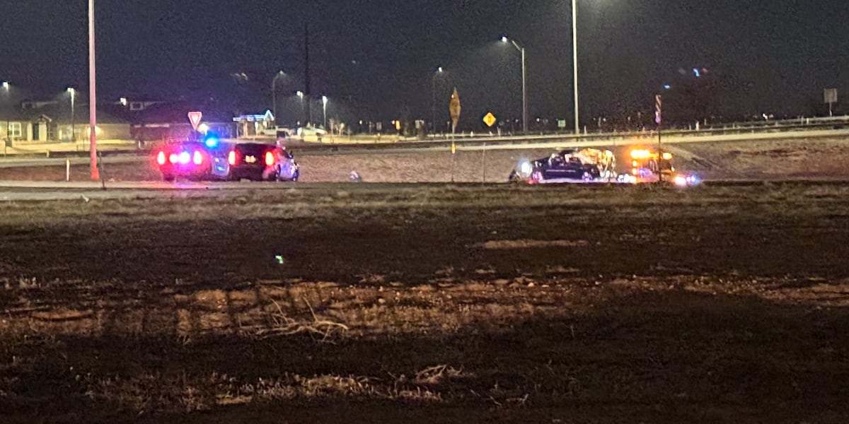 One person hospitalized after rollover in north Lubbock