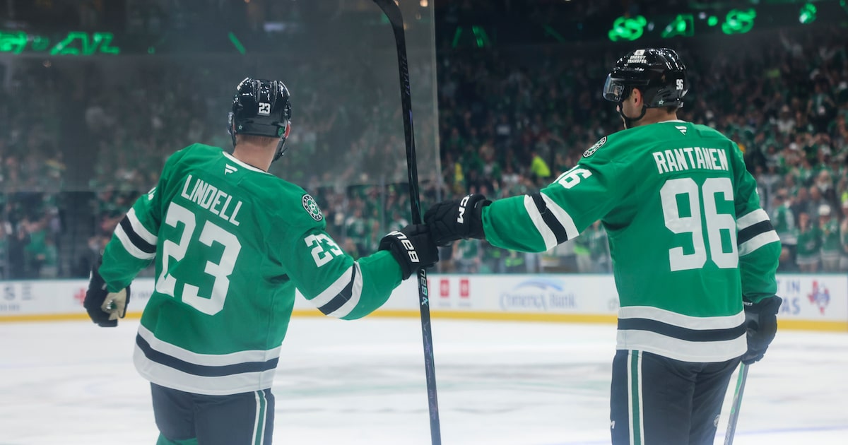 Dallas Stars give Olympics-bound players send-off ceremony before game vs. Blues