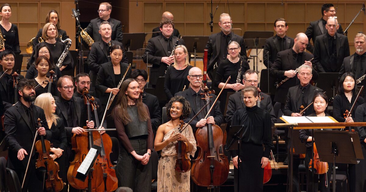 Dallas Symphony frames a new violin concerto with Tchaikovsky, Rachmaninoff