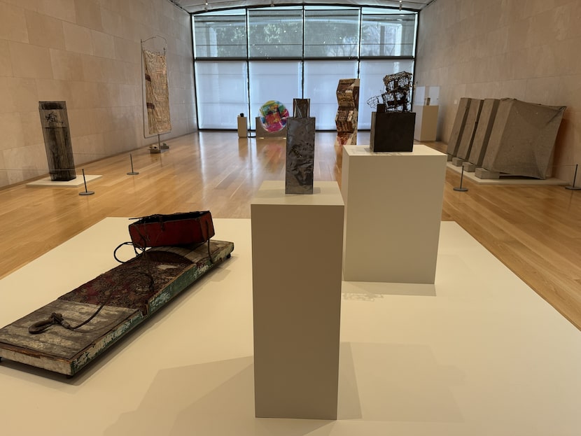 "Rauschenberg Sculpture," gallery view at Nasher Sculpture Center.