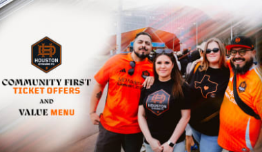 Houston Dynamo FC Expand Community First Ticket Offers and Value Menu for 2026 Season